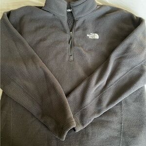 The North Face Men's Charcoal Zip-Up Sweater